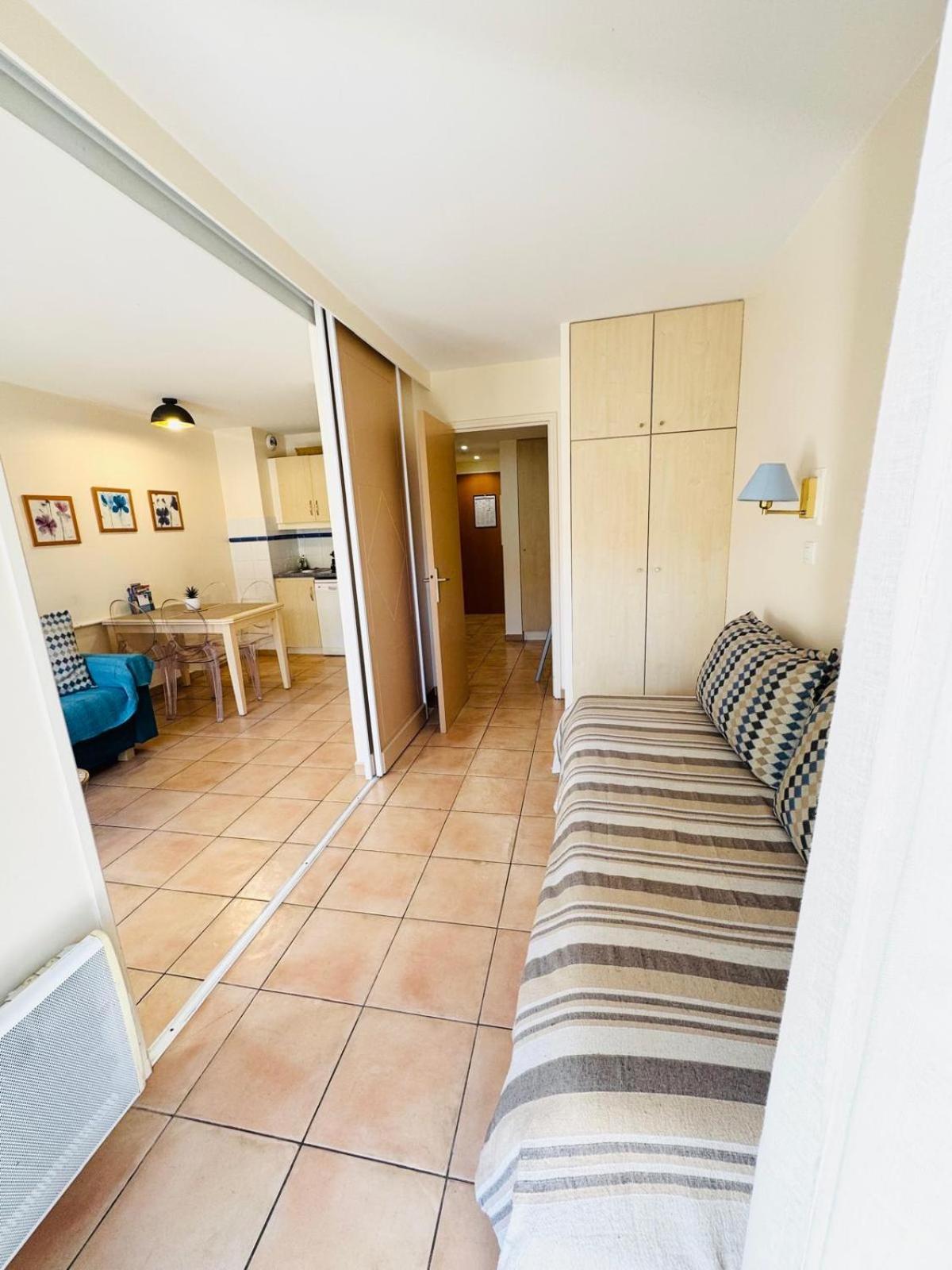 Les Rivages 2P Terrasse Parking Apartment Menton Exterior photo